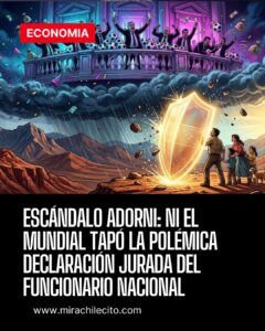 Escándalo Adorni: Ni el Mundial tapó la polémica declaración jurada del funcionario nacional