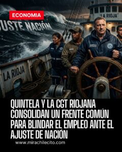 Quintela y la CGT riojana consolidan un frente común para blindar el empleo ante el ajuste de Nación