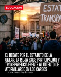 El debate por el estatuto de la UNLaR: La Rioja exige participación y transparencia frente al intento de atornillarse en los cargos