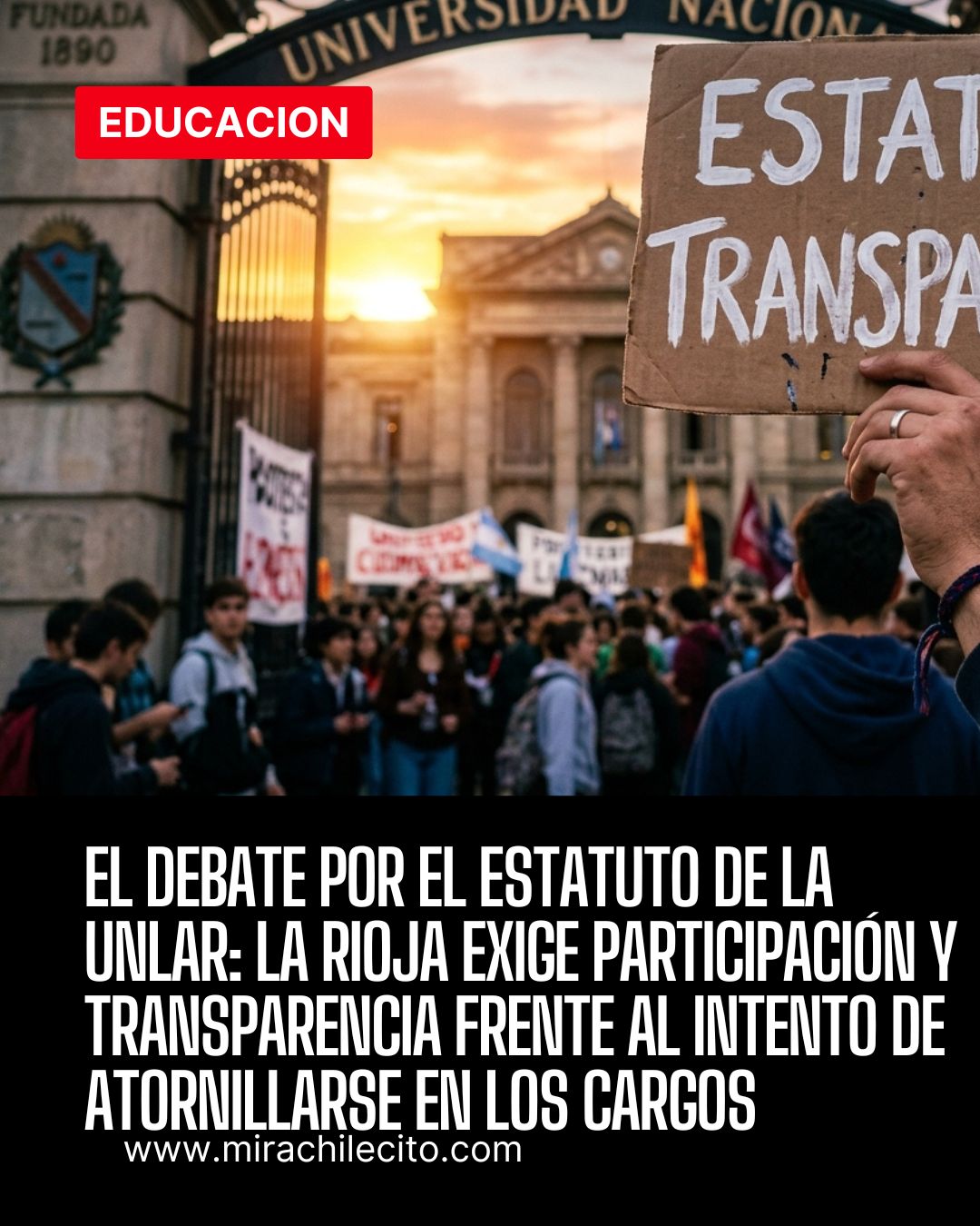 El debate por el estatuto de la UNLaR: La Rioja exige participación y transparencia frente al intento de atornillarse en los cargos