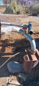 Agua en Famatina: obras benefician a siete barrios