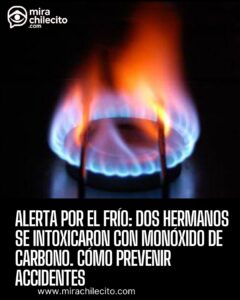 Intoxicación por monóxido de carbono en La Rioja: dos hermanos afectados