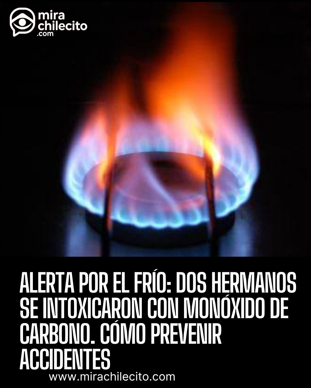 Intoxicación por monóxido de carbono en La Rioja: dos hermanos afectados