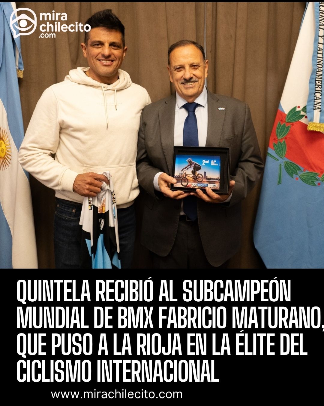 Fabricio Maturano, subcampeón mundial de BMX: La Rioja vuelve al podio