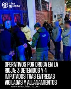Gendarmería secuestró armas y drogas en La Rioja y otras provincias