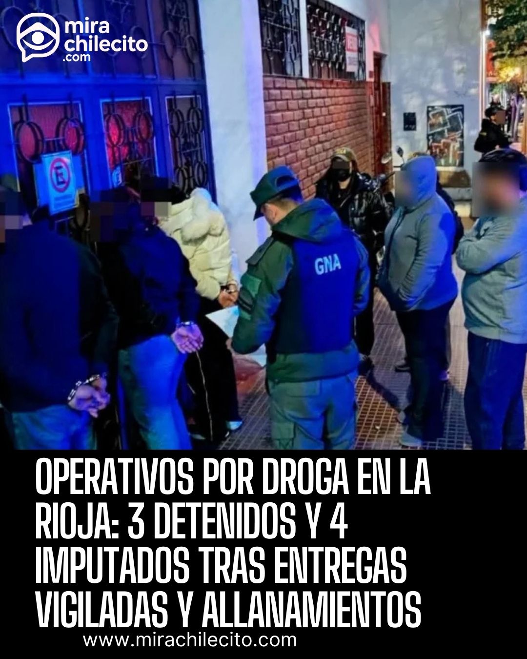 Gendarmería secuestró armas y drogas en La Rioja y otras provincias