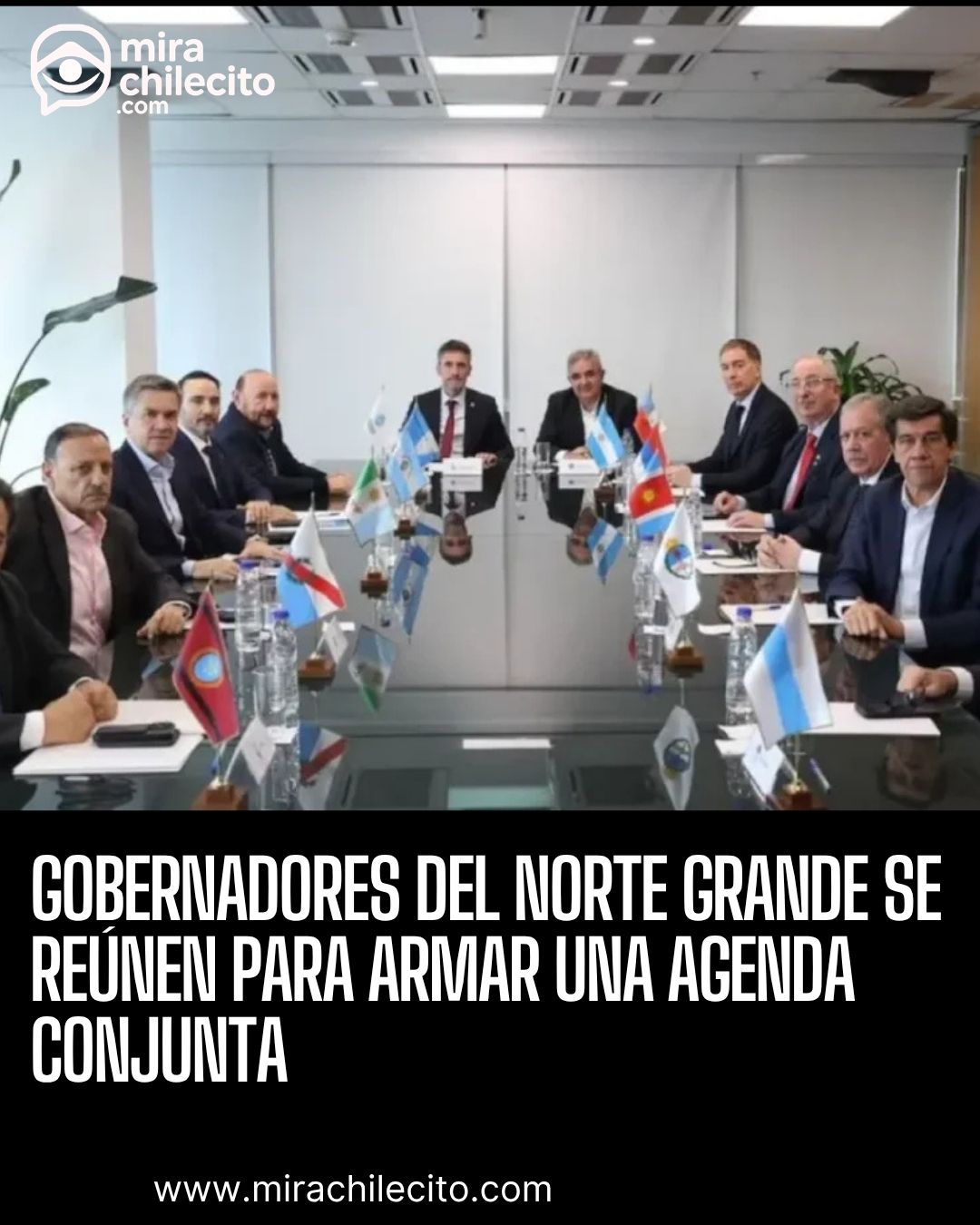 Gobernadores del Norte Grande reclaman tarifas y fondos viales al Gobierno