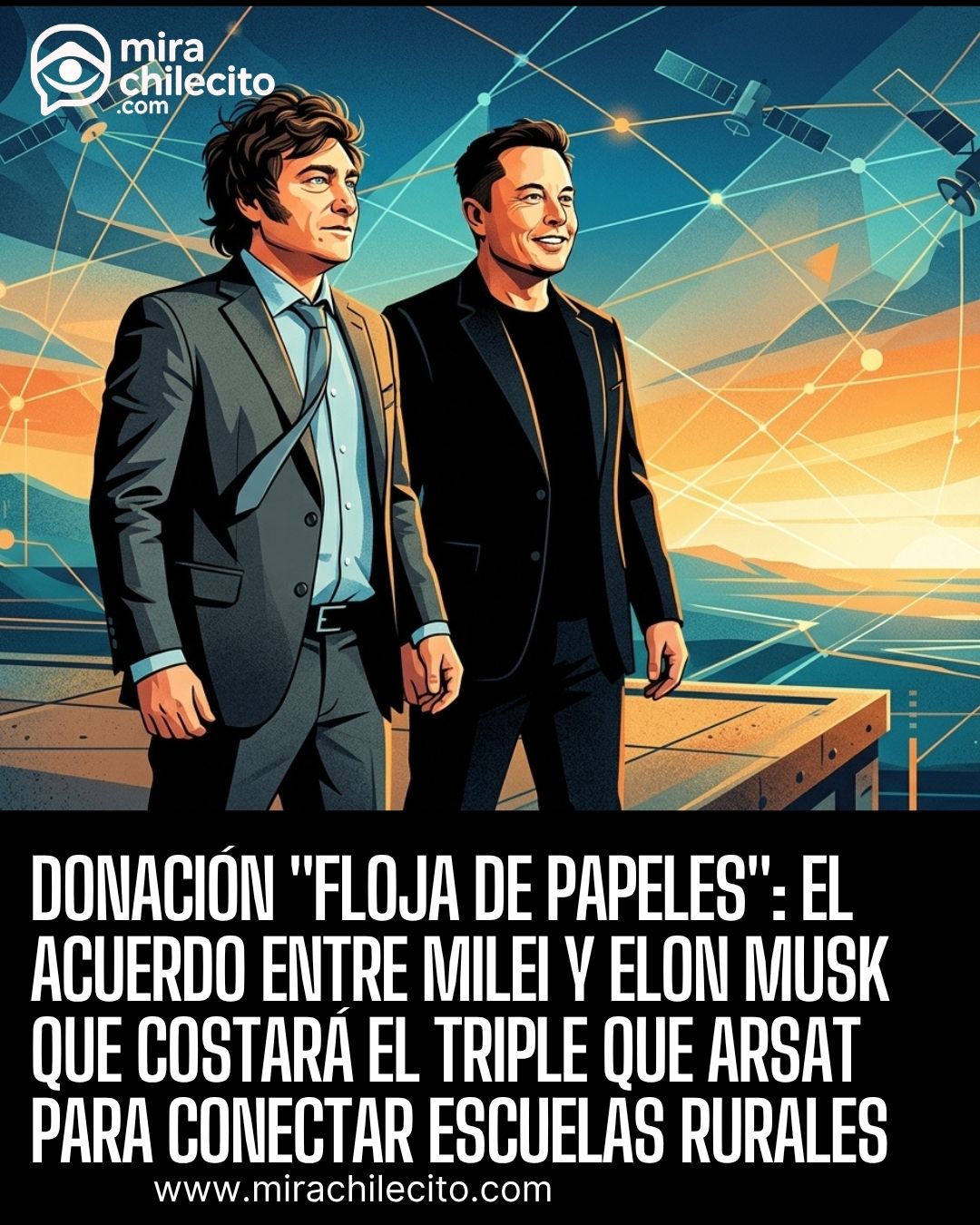 Starlink en escuelas rurales: cuesta el triple que ARSAT