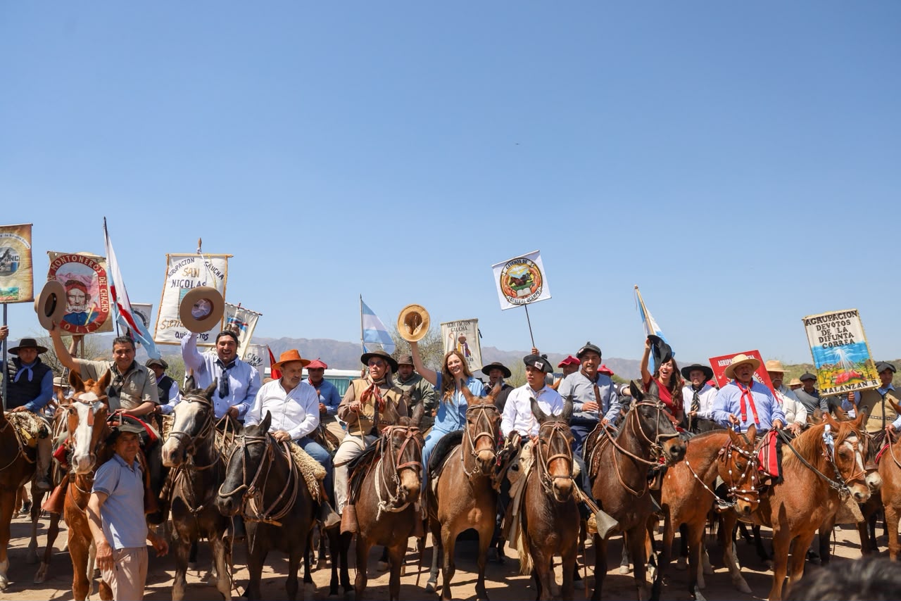 Cabalgata Federal en Los Llanos: Quintela y el federalismo