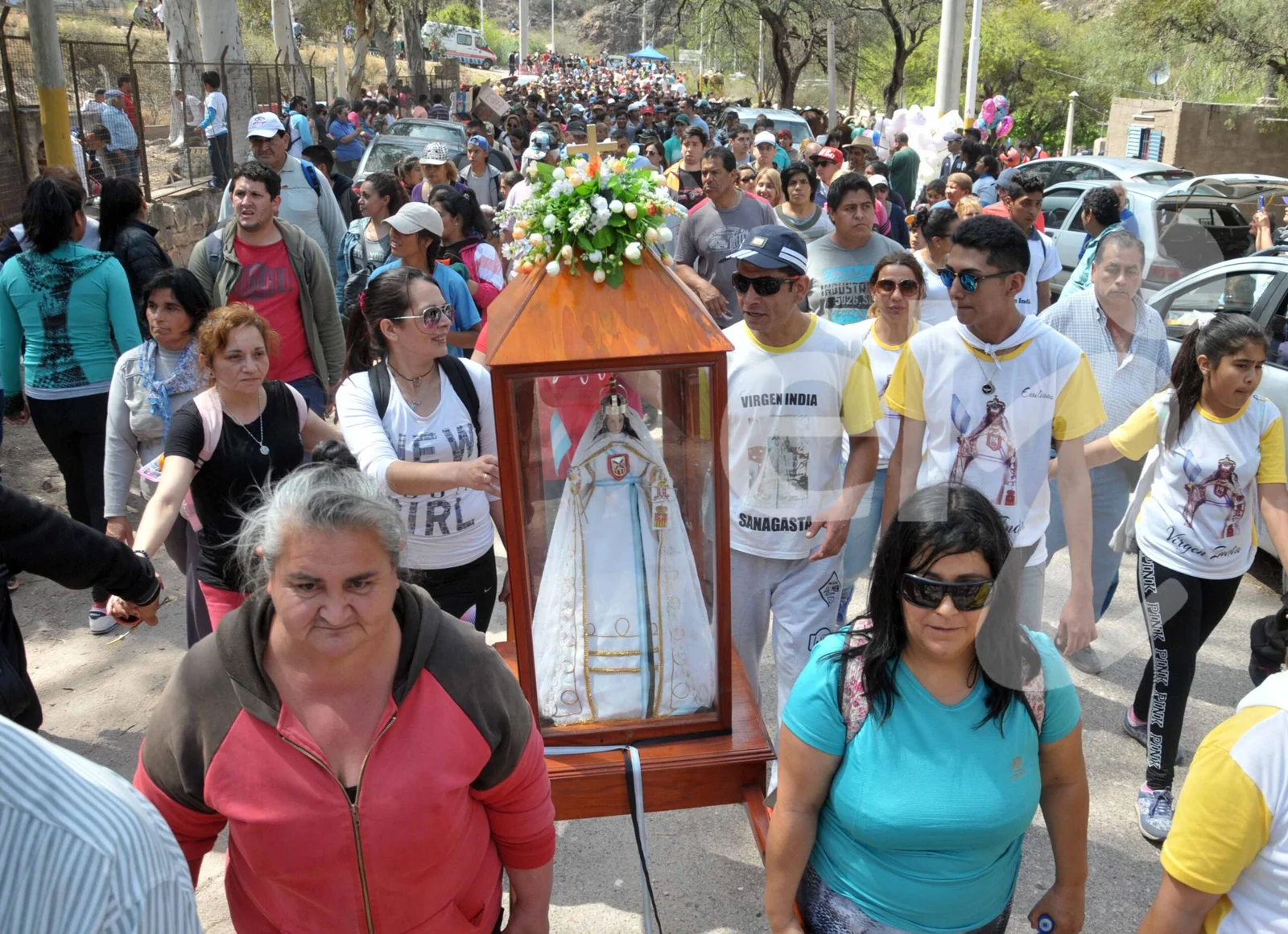 Peregrinación Virgen India 2026: recorrido y paradas